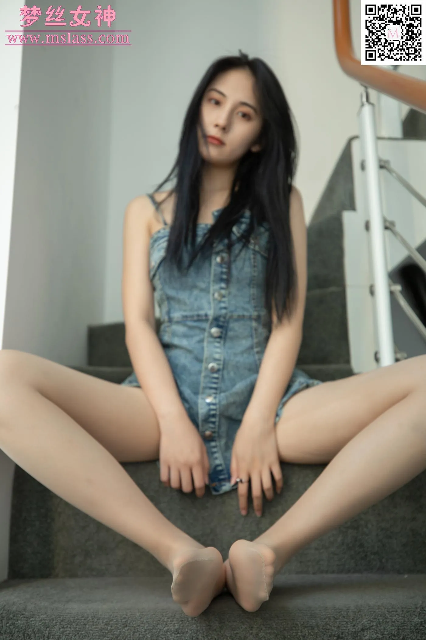 [MSLASS梦丝女神] 2020.06.27 NO.116 小允儿 牛仔连衣裙 [62P]插图1